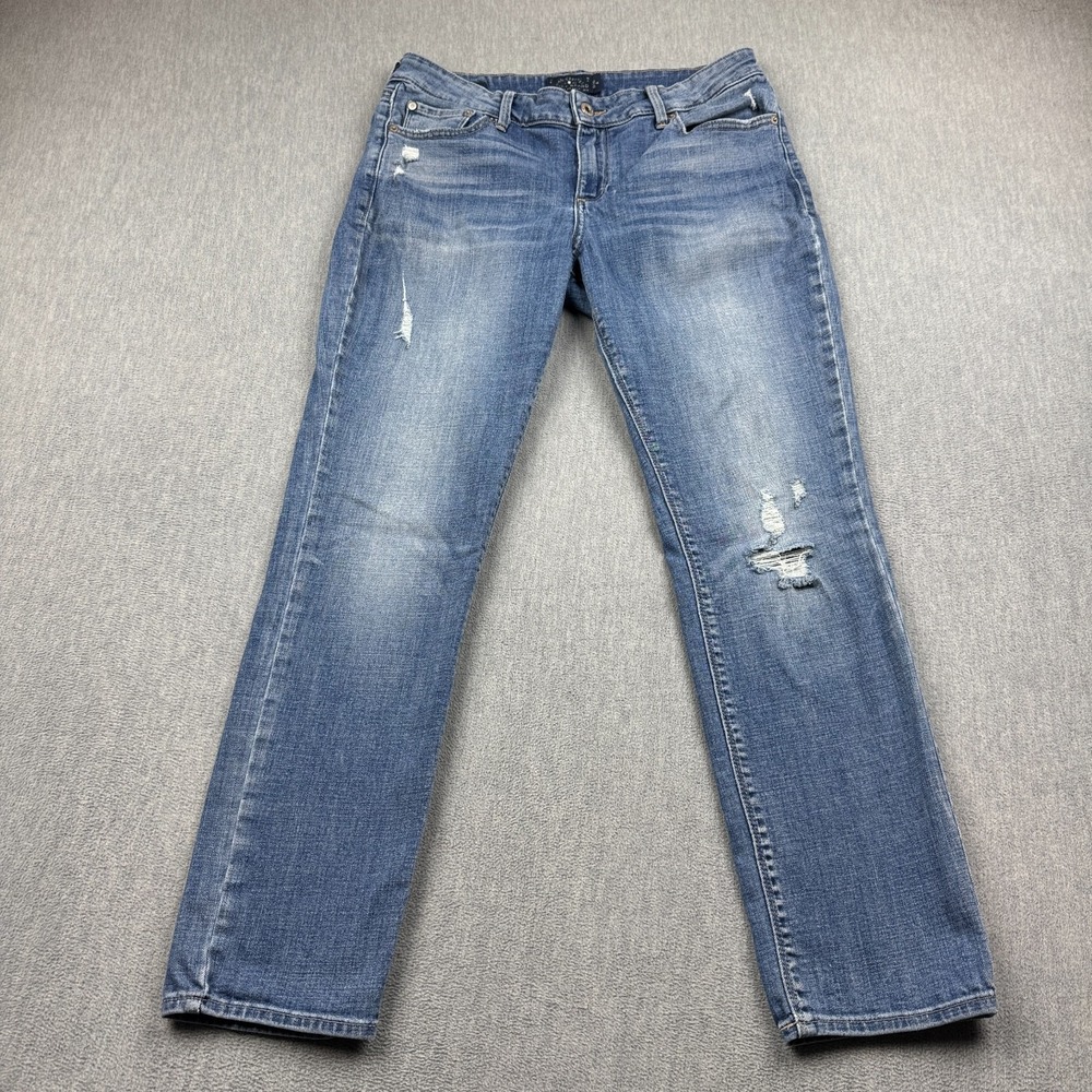 Lucky Brand Jeans Women 30x28 Blue Lolita Skinny Mid Rise Medium Wash Denim Pant